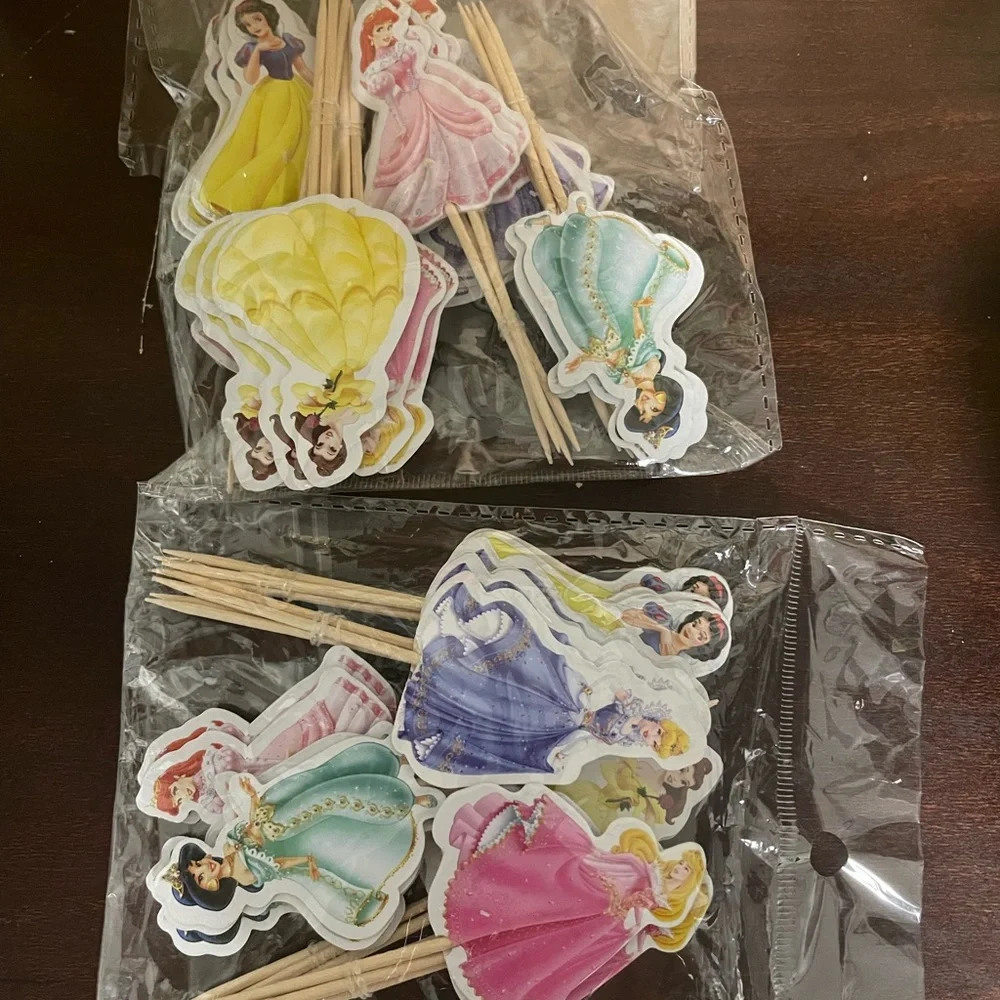 ***2/$15*** 48 pcs Cupcake decoration toppers